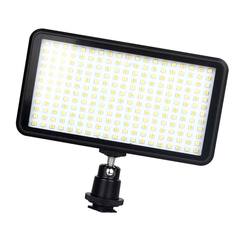 Led 228 Continue Op Camera Led Panel Licht, draagbare Dimbare Camera Camcorder Led Panel Video Verlichting Voor Dslr Camera - Cano