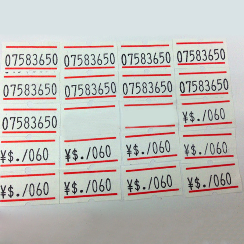 Sticker Prijskaartje Machine Etikettering Inkt Tagging Accessoires Set Voor MX-5500 Eos Vervanging