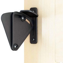 Practical Black Lock For Sliding Wood Latch Gate EASY DIY Hardware Kit