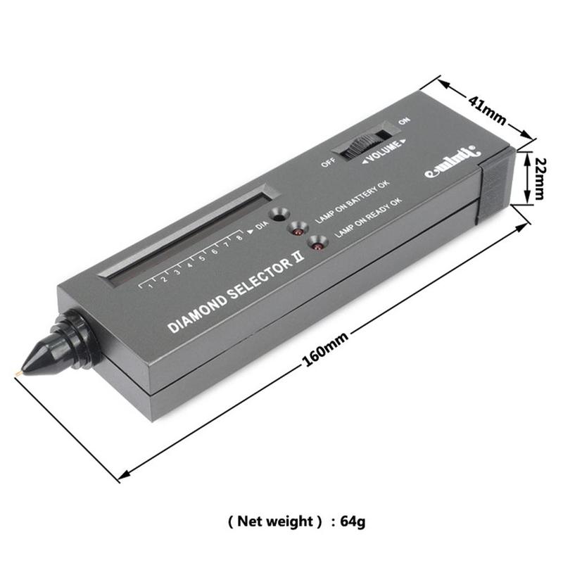 Borepind/diamant tester/diamant termisk konduktivitet meter/diamant hårdhed diskriminator test  n8 i 2
