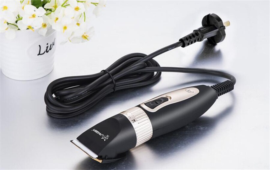 Tondeuse électrique professionnelle pour animaux de compagnie, 220V AC, haute puissance, pour ferme, toilettage, salon de coiffure, moteur 12V, 33 dents en céramique