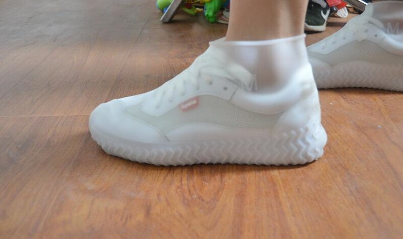 Herbruikbare Waterdichte Schoen Covers Fietsen Regen Overschoenen Siliconen Elastische Schoenen Cover Bescherm Unisex Schoenen Accessoires Dust Covers