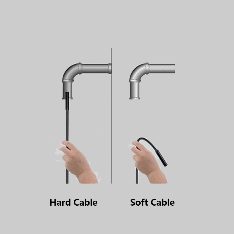 Endoscope IP67 étanche, 6 pièces, lumière LED réglable, USB Type C, caméra pour téléphone Android, 1m 2m 3.5m 5m 10m 7mm