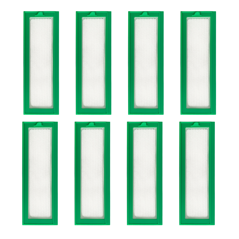 For Vorwerk VR200 / VR300 Main Roller Spin Side Brush Hepa Filter Replacement Kit Vacuum Cleaner Spare Part Accessory: Beige