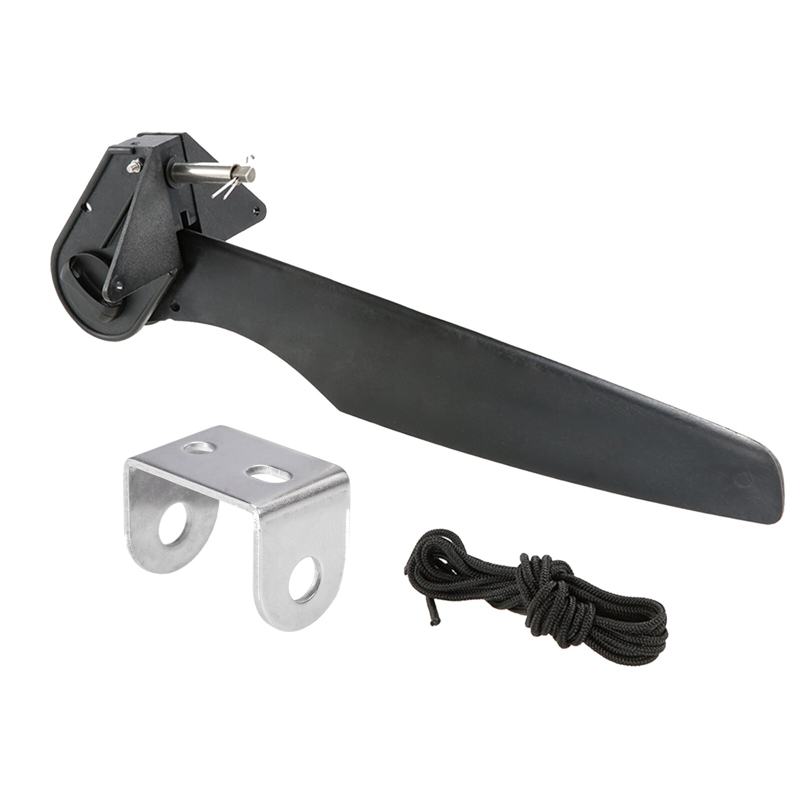 Kayak Rudder with Control Line Mounting Bracket Kit Kayak Bracket Fishing Kayak Boat Accessories