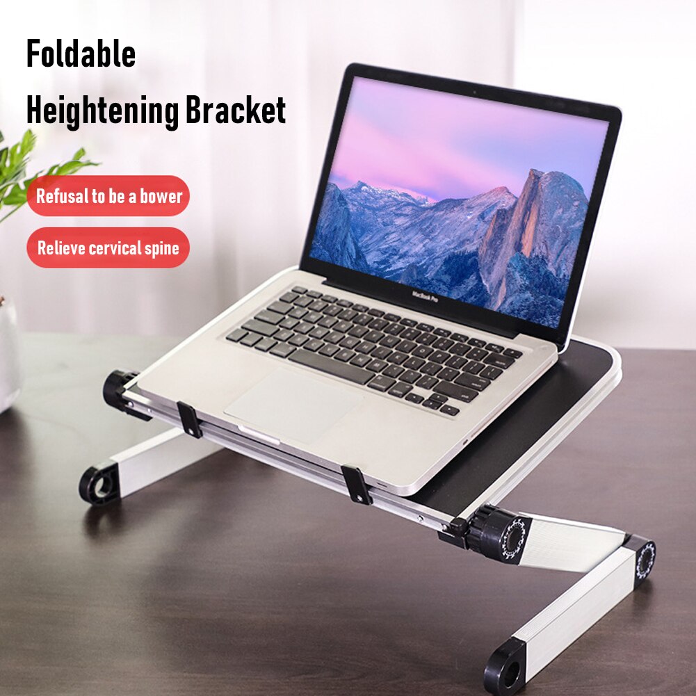 Laptop Houder Draagbare Opvouwbare Laptop Houder Notebook Pc Base Ondersteuning Hoogte Verstelbare Monitor Riser Stand