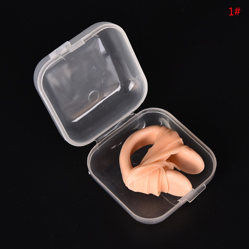 Durable No-skid Soft Silicone Steel Wire Nose Clip For Swimming Diving Water Sports Swimming Nose Clip