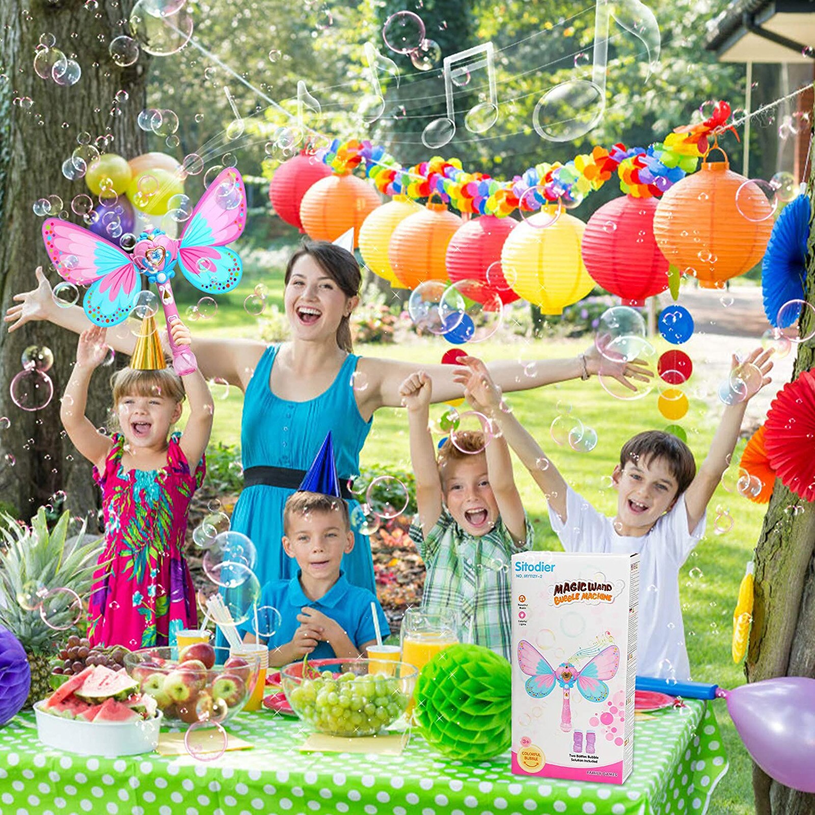 Zomer 100Ml Kinderen Vlinder Automatische Bubble Machine Verjaardag Wedding Party Speelgoed Outdoor Zeep Bubbels Kids Speelgoed