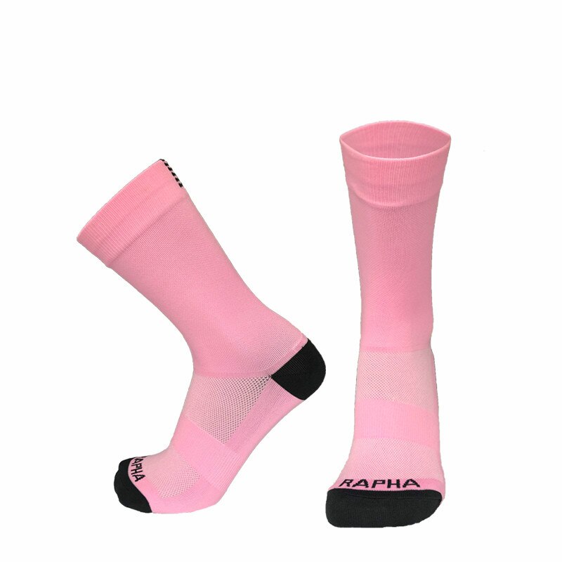 Rapha – chaussettes de cyclisme professionnelles, respirantes, de , pour vélo de route et d&#39;extérieur, nouveauté: pink 2