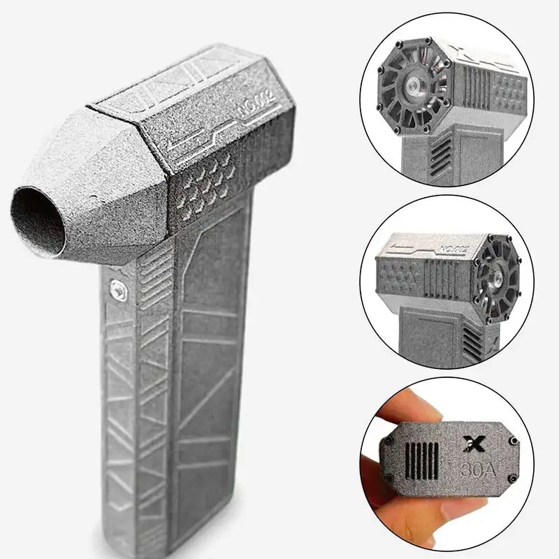 송풍기 nyeste mini-turbojetvifte turbovoldvifte kraftig blåser med høyhastighets kanalvifte 45m/ sekunder voldsom blåser jettørking 110,000 o/min