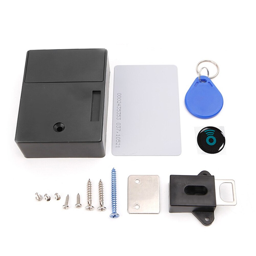 Cabinet Locks Invisible Electronic RFID Lock Hidden Keyless Drawer Door Locks Sensor Locker Cabinet Locks DIY Lock