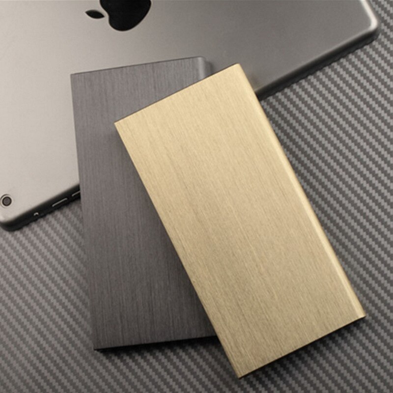 potenza Banca 20000mAh sottile USB Powerbank caricabatterie esterno per telefono portatile di grande capacità per iphone Samsung S8 S9