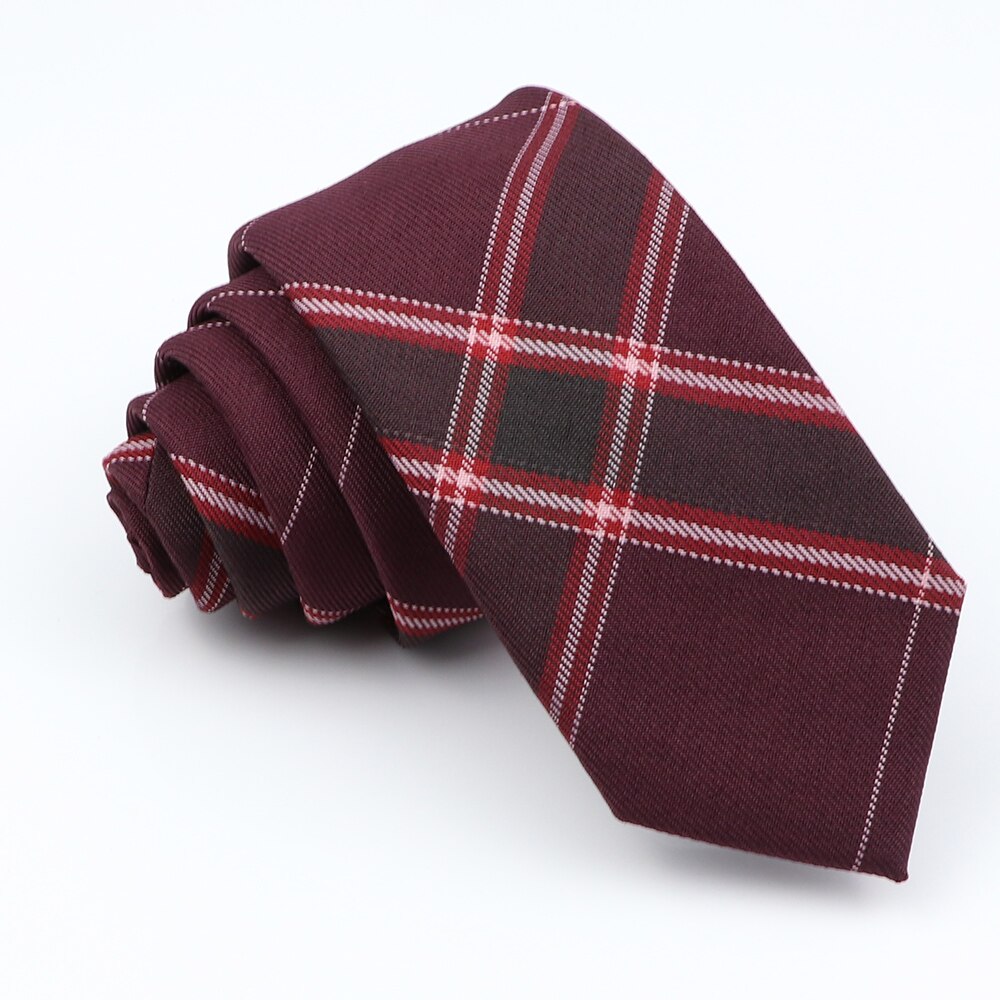 Plaid Tie For Men Women Soft Skinny Cotton TR Fabric Necktie For Wedding Bussiness Casual Man's Neckties Suits Flower Cravat