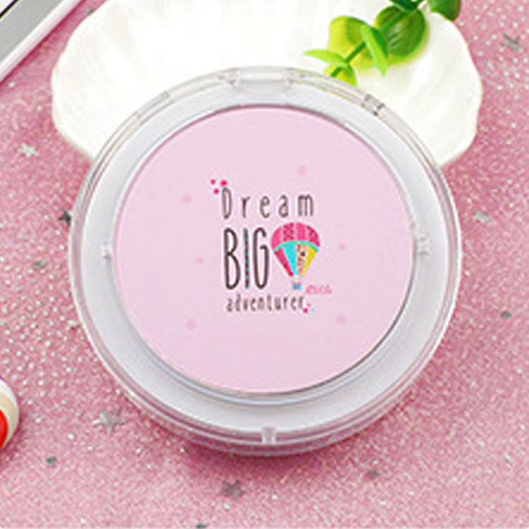 Makeup Mirror with LED Light Portable Compact Cosmetic Rechargeable Lighted Foldable Small Round Pocket Hand Mirrors: BIG hot air balloon