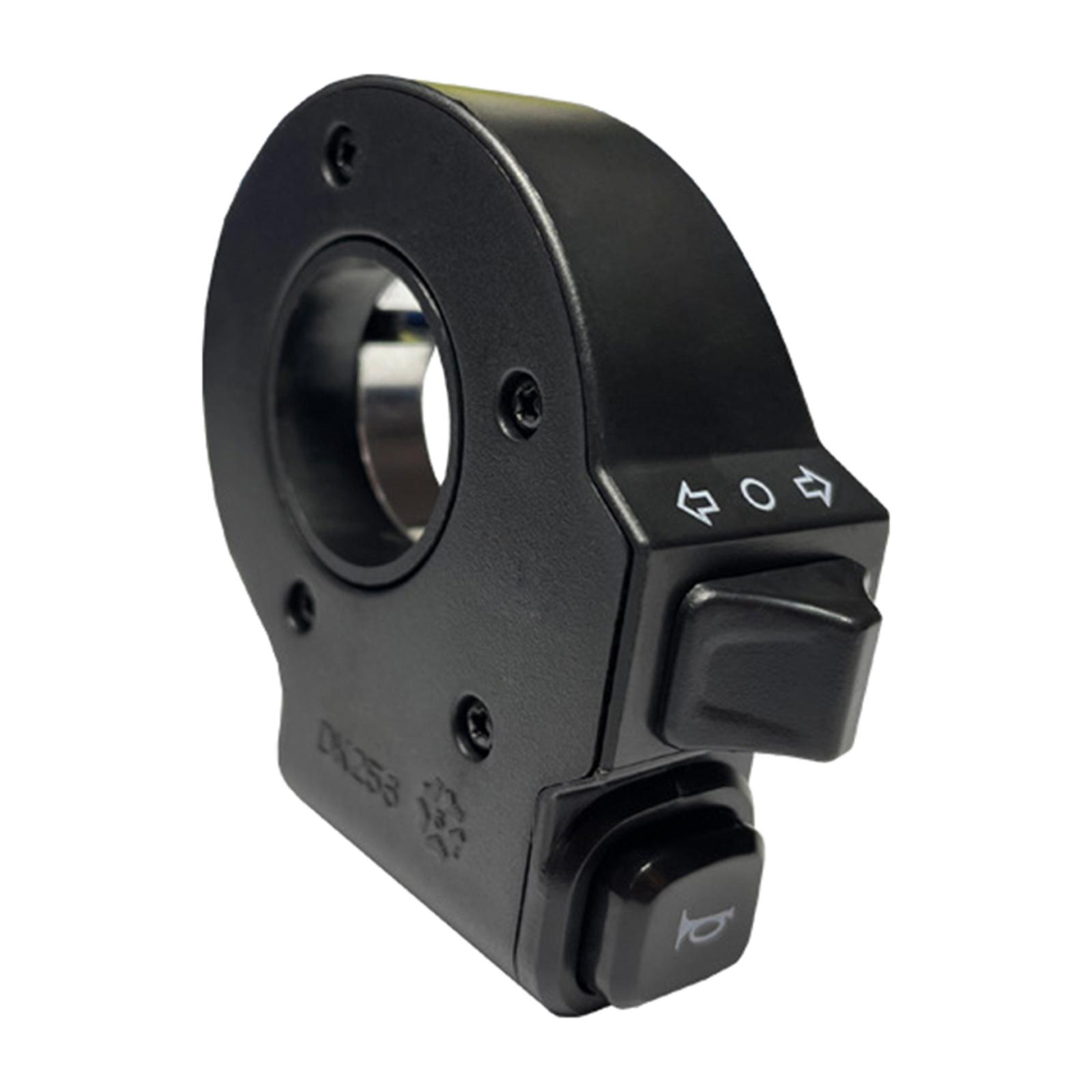 2 In 1 Stuur Schakelaars Op/Off Verlichting Retrofit Plastic Richtingaanwijzer Claxon Voor Scooters Ebike Motorfiets Onderdelen apparatuur