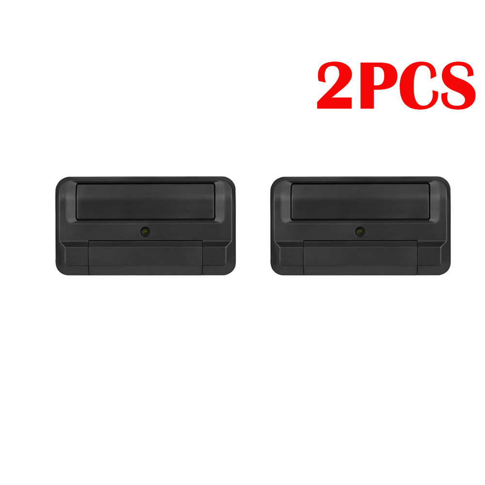 Garage Door Opener Remote Control 2PCS Compatible with 811LMX 811LM Learn Button with Visor Clip: WHITE