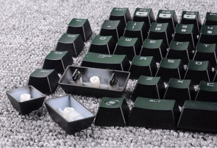 1pcs (only one key, tell us which one you need Singel Replacement Key Cap/buttons for RZ BlackWidow Mechanical Keyboard