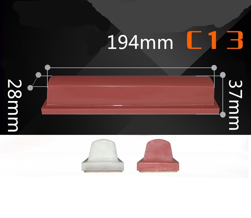 Serie C de cabezales de goma para serigrafía, Material de impresión DIY, de , muchos tamaños para elegir: C13
