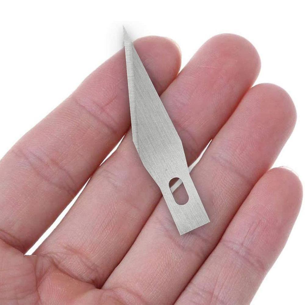 10 pakke til x-acto kniv med skarpe knive, sæt pakke hobby håndværk kunst aluminium udskæringskniv tilbehør
