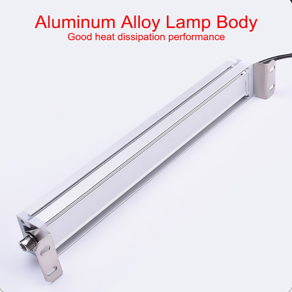 LED Industrial Lamp Waterproof Oil-proof Dust-proof Workshop CNC Lamps 22-53CM 110v 220v 24v 36v leds Machine Work Tool Lights