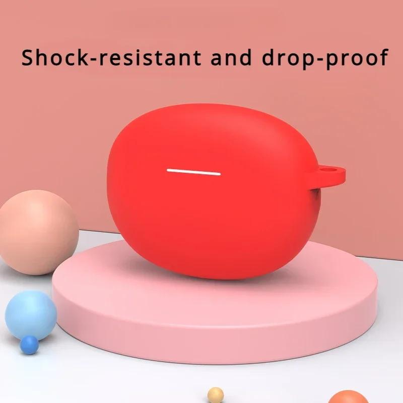 Dla Xiaomi Redmi pąki 4 aktywny etui ochronne na słuchawki Silikonowe etui Słodki pokrywa Silikonowe etui czysty kolor pokrywa dla Redmi pąki 4 aktywny