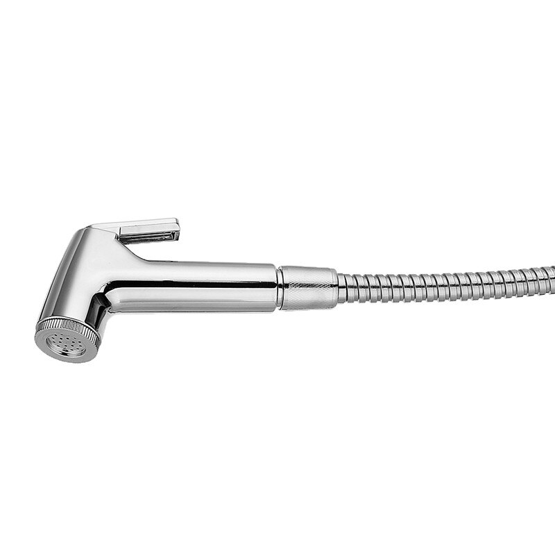 Handheld Draagbare Luier Bidet Set Wc Shattaf Sproeier Badkamer Wc Bidet Douchekop Nozzle Met Rvs Slang