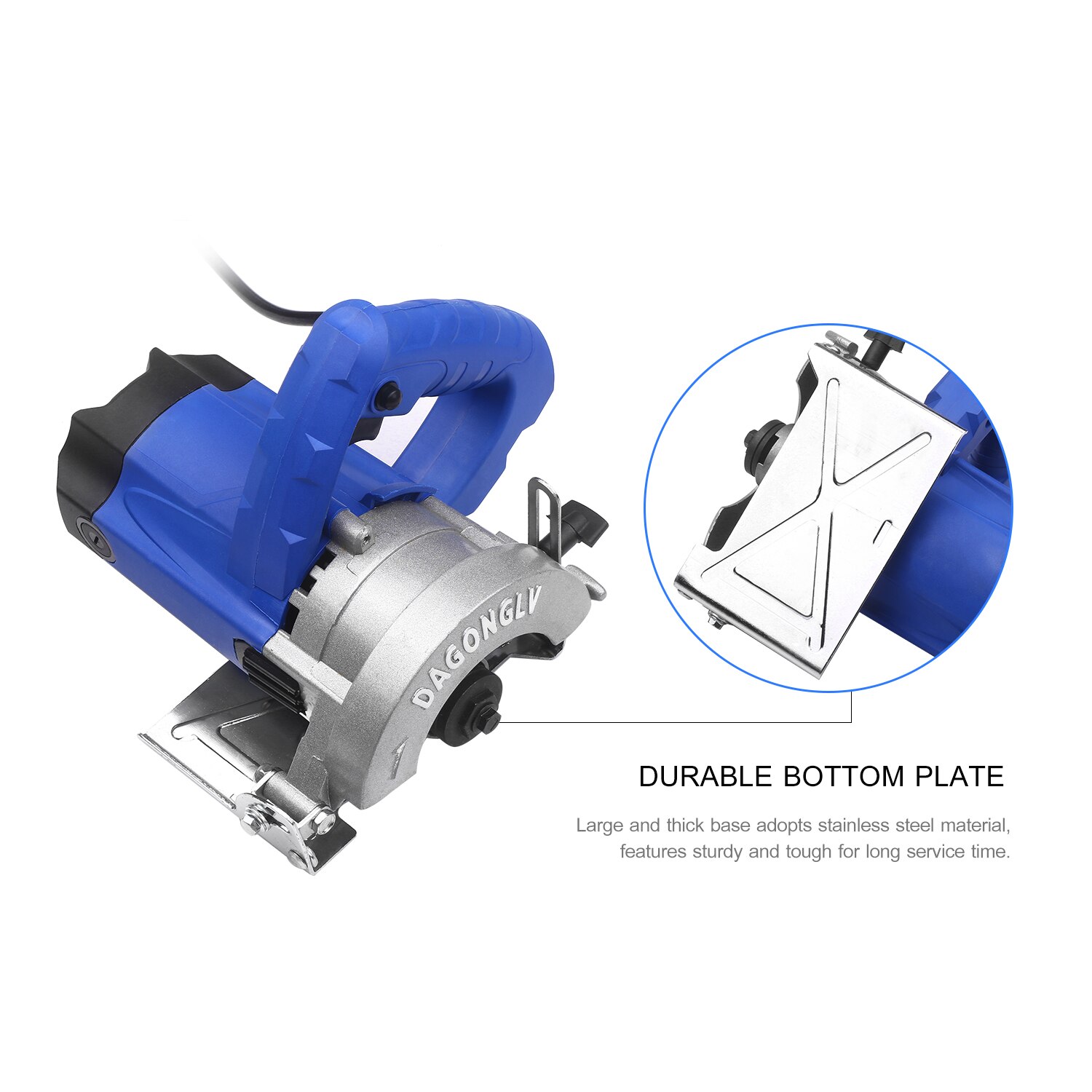 Multi-functional Cutter Machine 1800W Electric Circular Saw Max Cutting Depth 30mm 13000RPM for Ceramic Stone Tile Wood Cutting