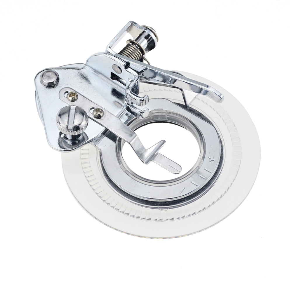 1pc Disc Embroidery Foot Sewing Machine Presser Foot Accessories Universal Parts Home DIY Embroidery Sewing Tool