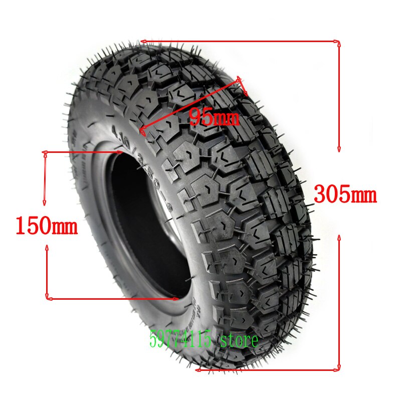 Elderly scooter tire 4.10/3.50-6 inner and outer tire electric scooter tricycle wheel 3.50-6