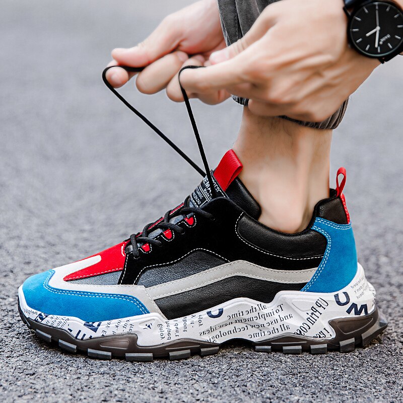 Height Increasing Men's Sneakers Popular Casual Shoes Adult Breathable Lightweight Comfortable Training Outdoors Footwears