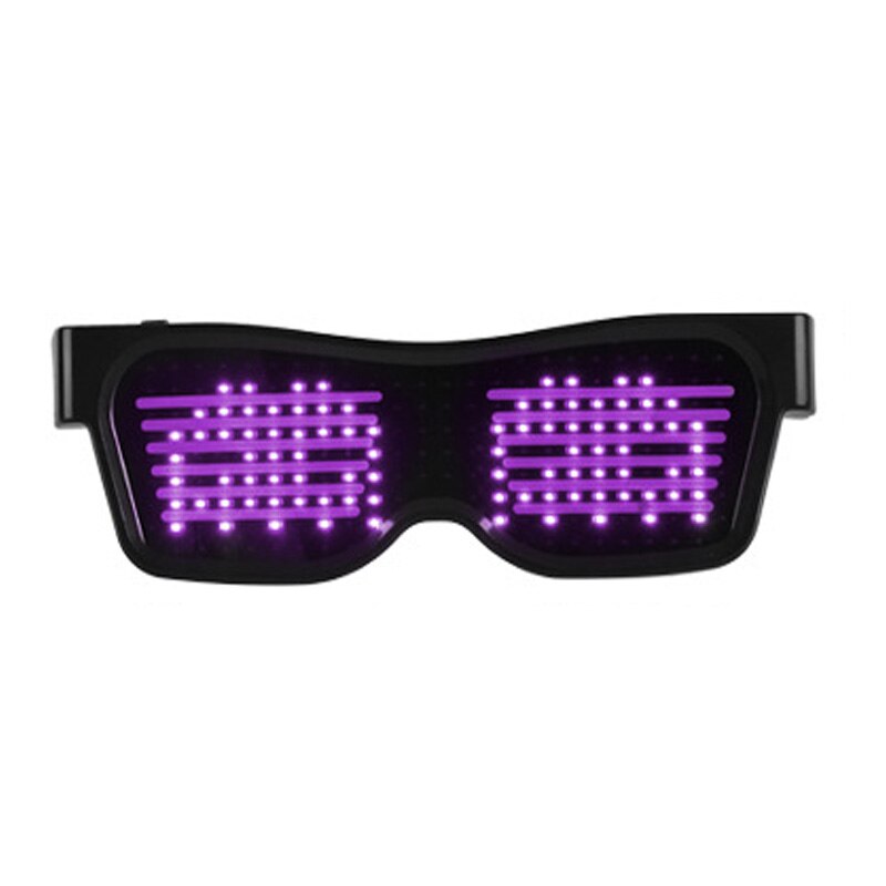 Display Die Bluetooth Gläser Mit Die Geladenen Magie-Umgewandelt DIY LED: Rosa