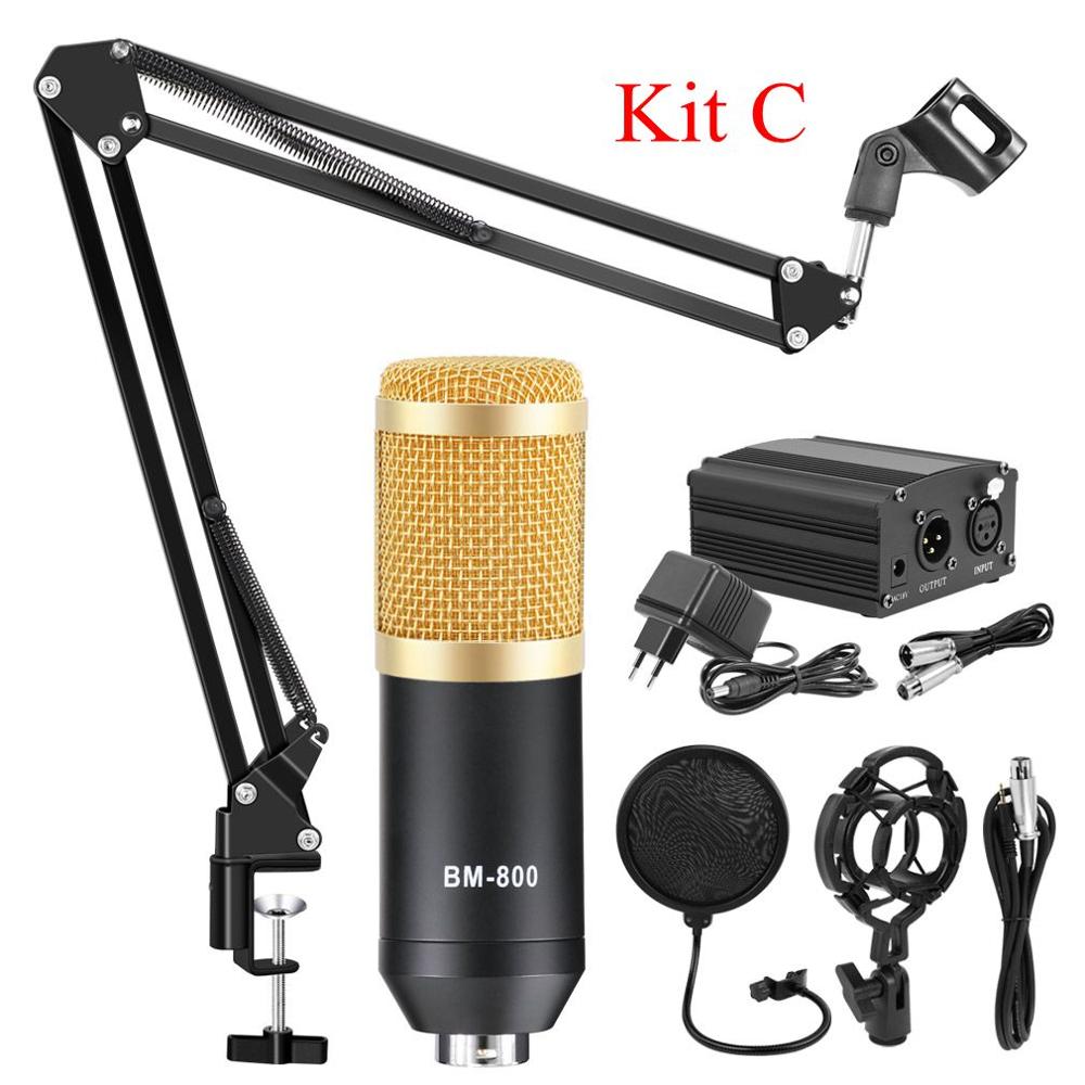 BM 800 Studio Microphone for Computer Condenser Microphone Recording bm 800 Studio Microphones Karaoke Microphone