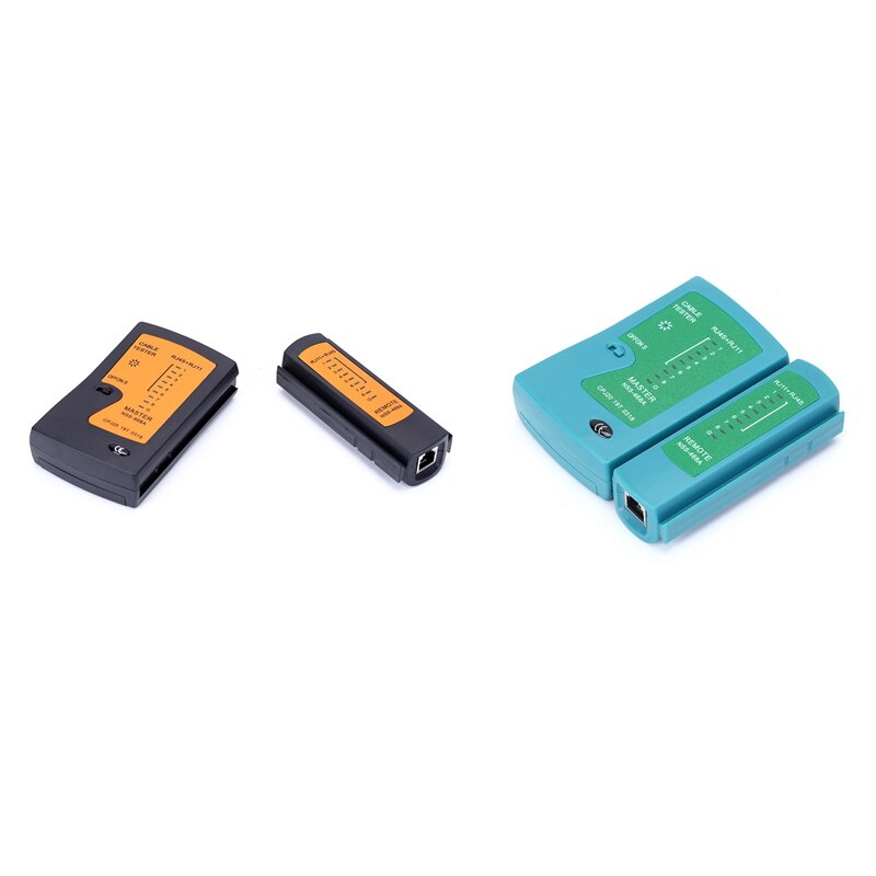 Tester per cavi di rete professionale per strumenti di Test remoti RJ45 RJ11 RJ12 CAT5 UTP LAN Cable Tester Detector