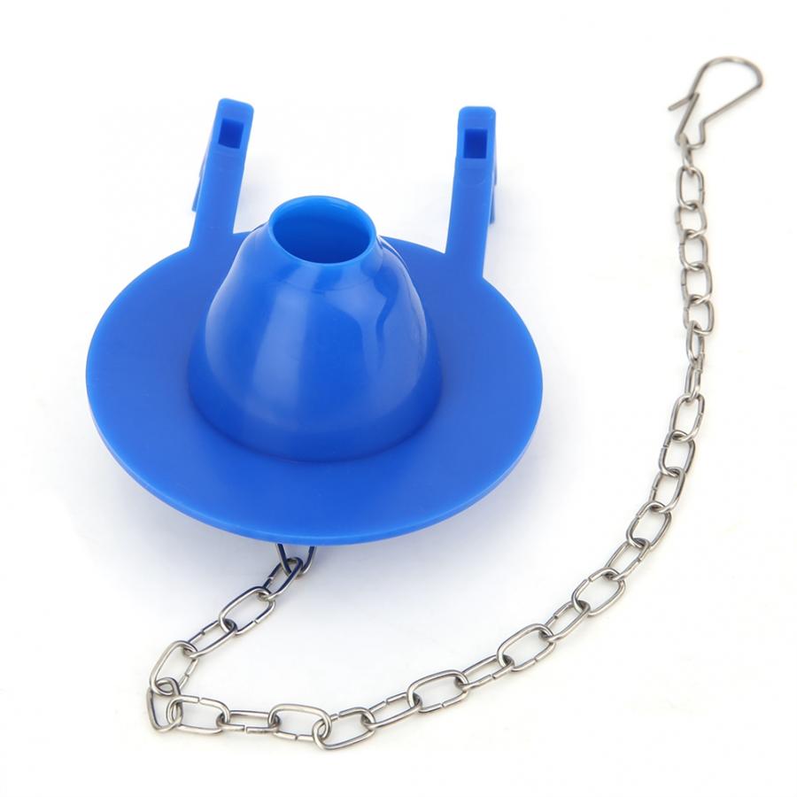 flush water 2Pcs 7.5cm Rubber Drain Valve Toilet Tank Fittings Toilet Seal Water Stop Valve Cover flush system