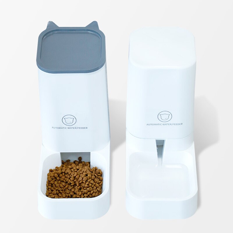 Kattenvoer Dispenser Huisdier Automatische Water Feeder 3.8L Drinkfontein Voor Katten Kleine Hond Voeden Bowl Water Voedsel Feeder Dispenser