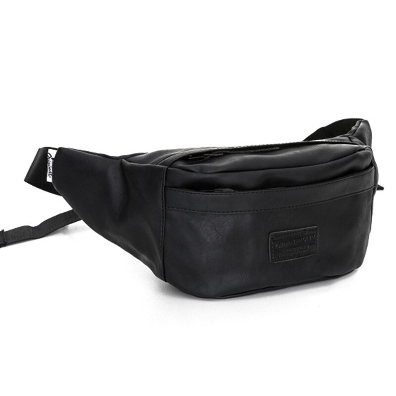 Man Casual Taille Tas Mode Pu Borst Pakken Outdoor Crossbody Tas Unisex Fanny Zak Zomer Travel Bum Bag