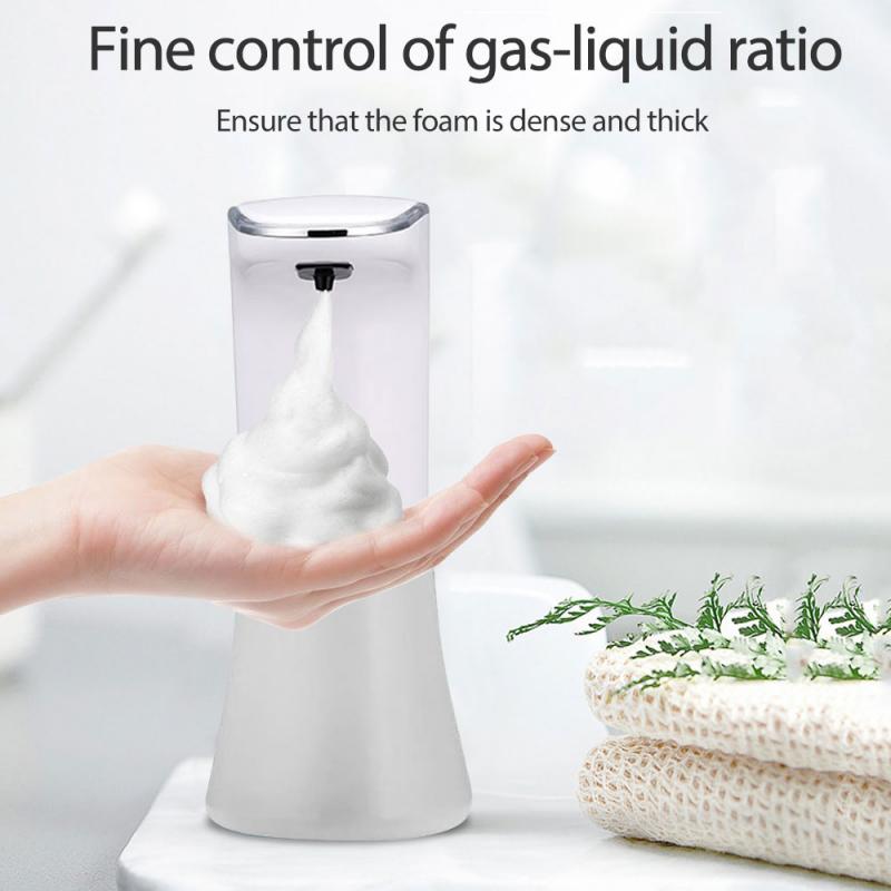 Induction Soap Dispenser Automatic Foam Washing Mobile Phone Smart Home Charging Version Alcohol Foam Gel USB Charging: Foam B