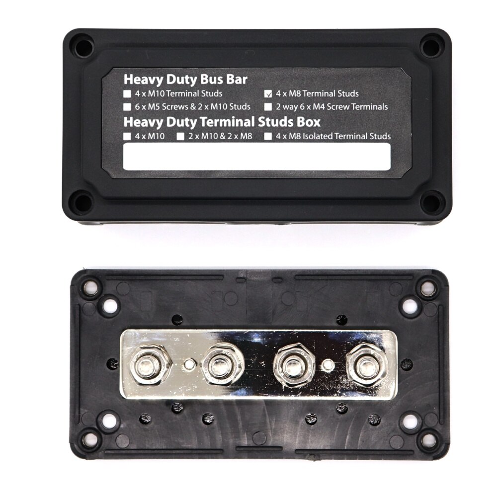 DC 48V 300A Heavy Duty Bus Bar Power Distribution Block for