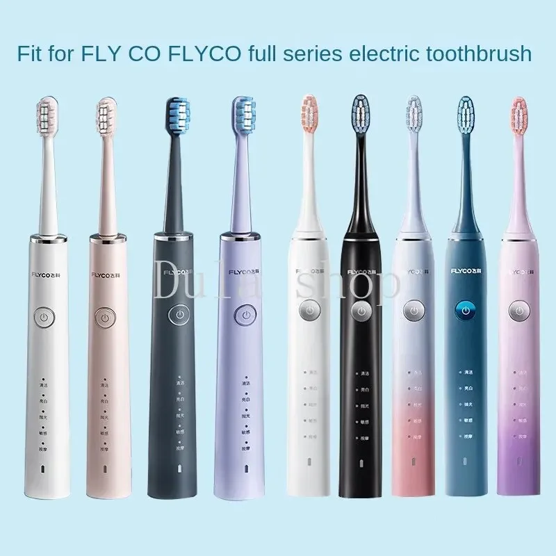 12 stuks opzetborstels Past met FLYCO elektrische opzetborstel TH01 originele FT7105/FT7106/FT7205 universele vervanging