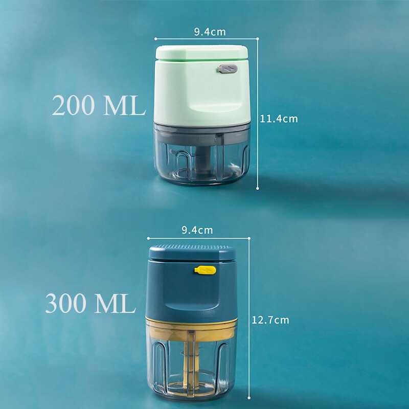 Elektrische Knoflook Stamper Usb Opladen Stevig Duurzaam Mini Crusher Chopper Voor Verpletterd Knoflook Geplet Gember Gemalen Verse Chili