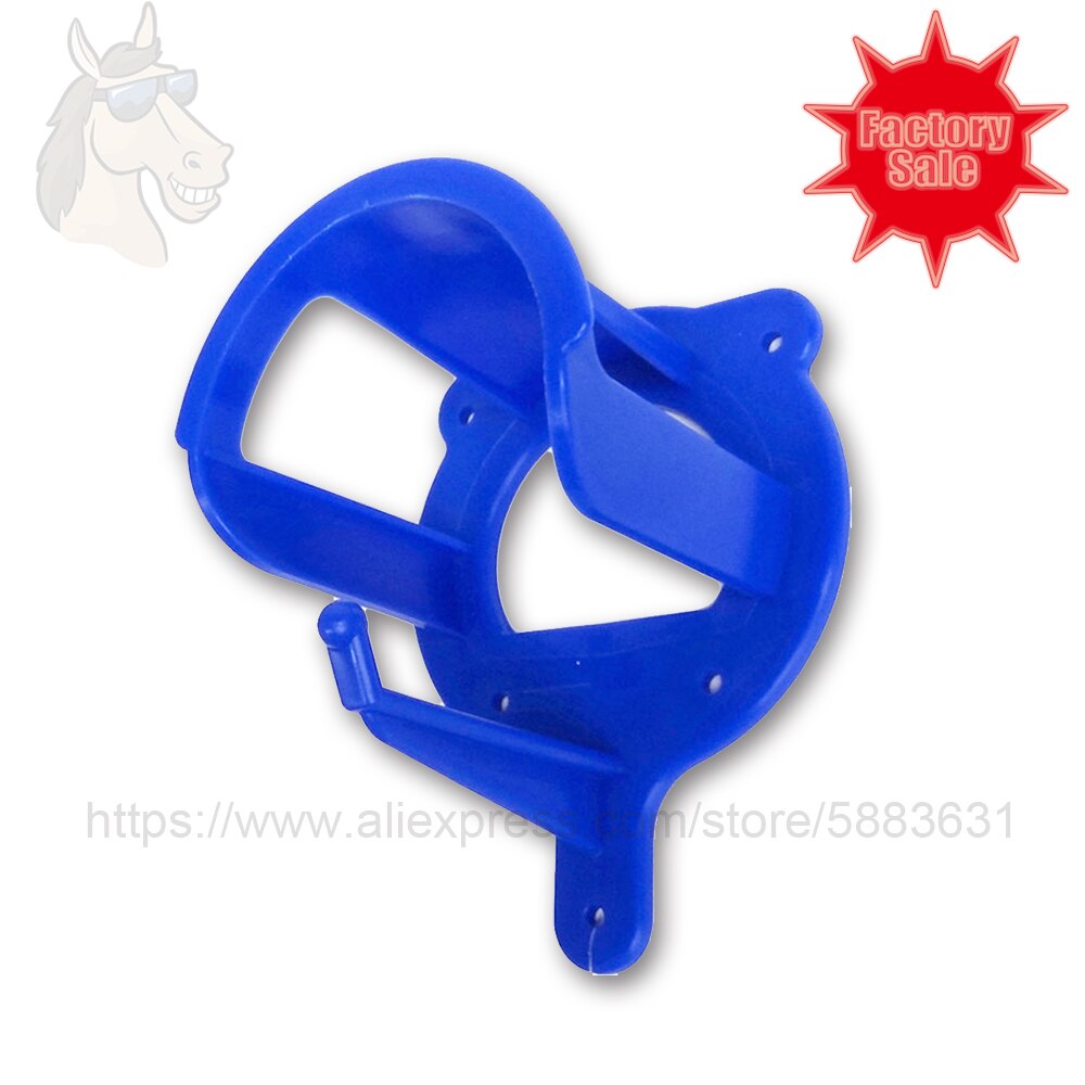 80 3033 hestehovedstativ af plast abs materiale model  c 12.4 x 10.8cm hestestaldssæt hovedtøjstangstativ fabrik direkte
