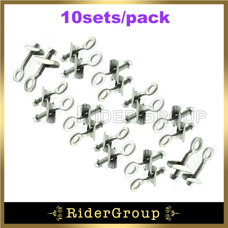 Silver Alex-tensor ajustador de cadena para motor de 47 79cc, piezas de Minimoto de bolsillo para suciedad para niños, hecho en China, 2 tiempos: 10pcs
