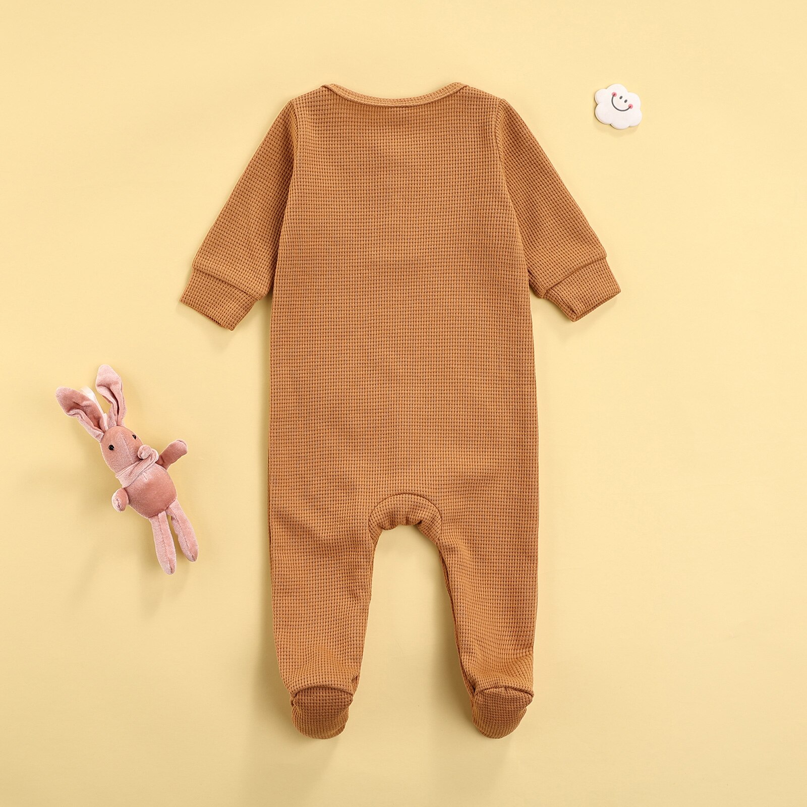 Pudcoco Stijl Pasgeboren Baby Meisje Jongen Bloemen Footies Jumpsuit Outfits Kleding
