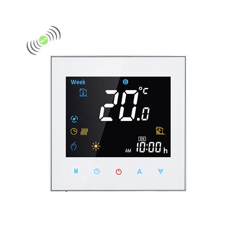 Heating Boiler Temperature Controller MODBUS High Precision Intelligent Programming Liquid Crystal Measuring Meter Bht-3000