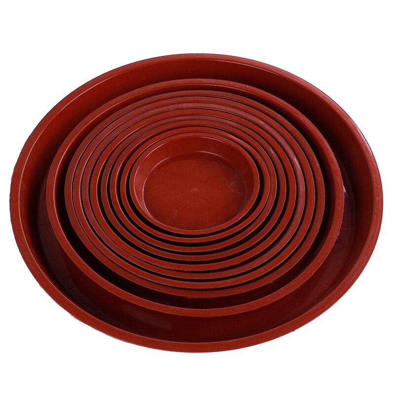 1PCS Round Shape Plastic Garden Pot Saucer Plant Pot Drip Tray Planter Pallet Flower Pot Tray Home Garden Pot Case