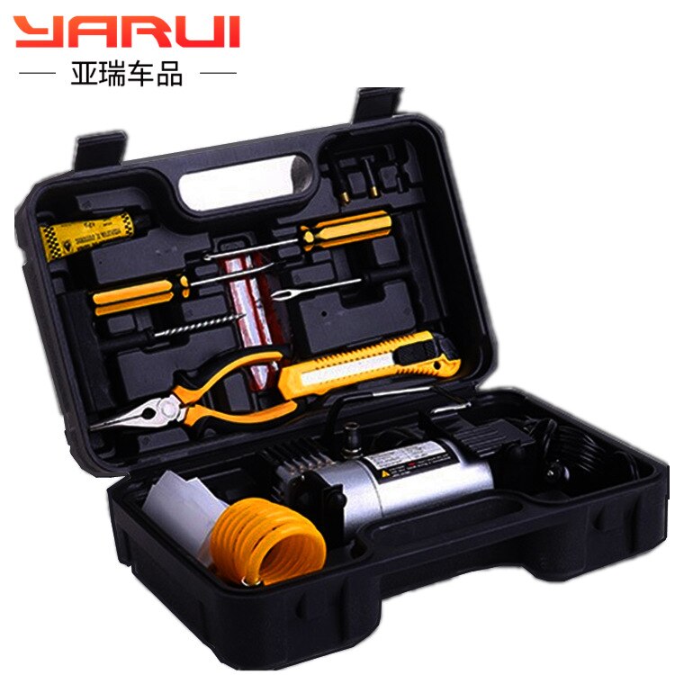Car portable electric tire multi-function 12v air pump
