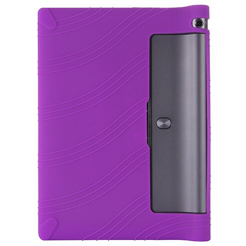 Soft Silicon Shockproof Case Cover For Lenovo Yoga Tab 3 8 8 inch Tablet PC Model: YT3-850F YT3-850M YT3-850L: Purple / 1 Pcs