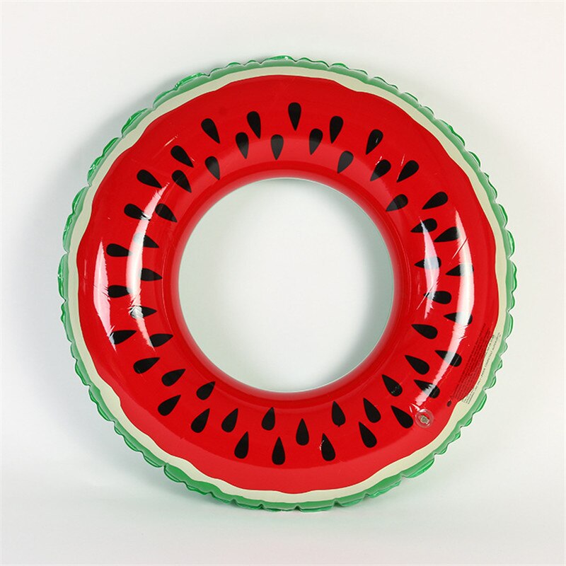 Watermelon Pool Toy Watermelon Lemon Fruits Swimming Ring Inflatable P... – Grandado