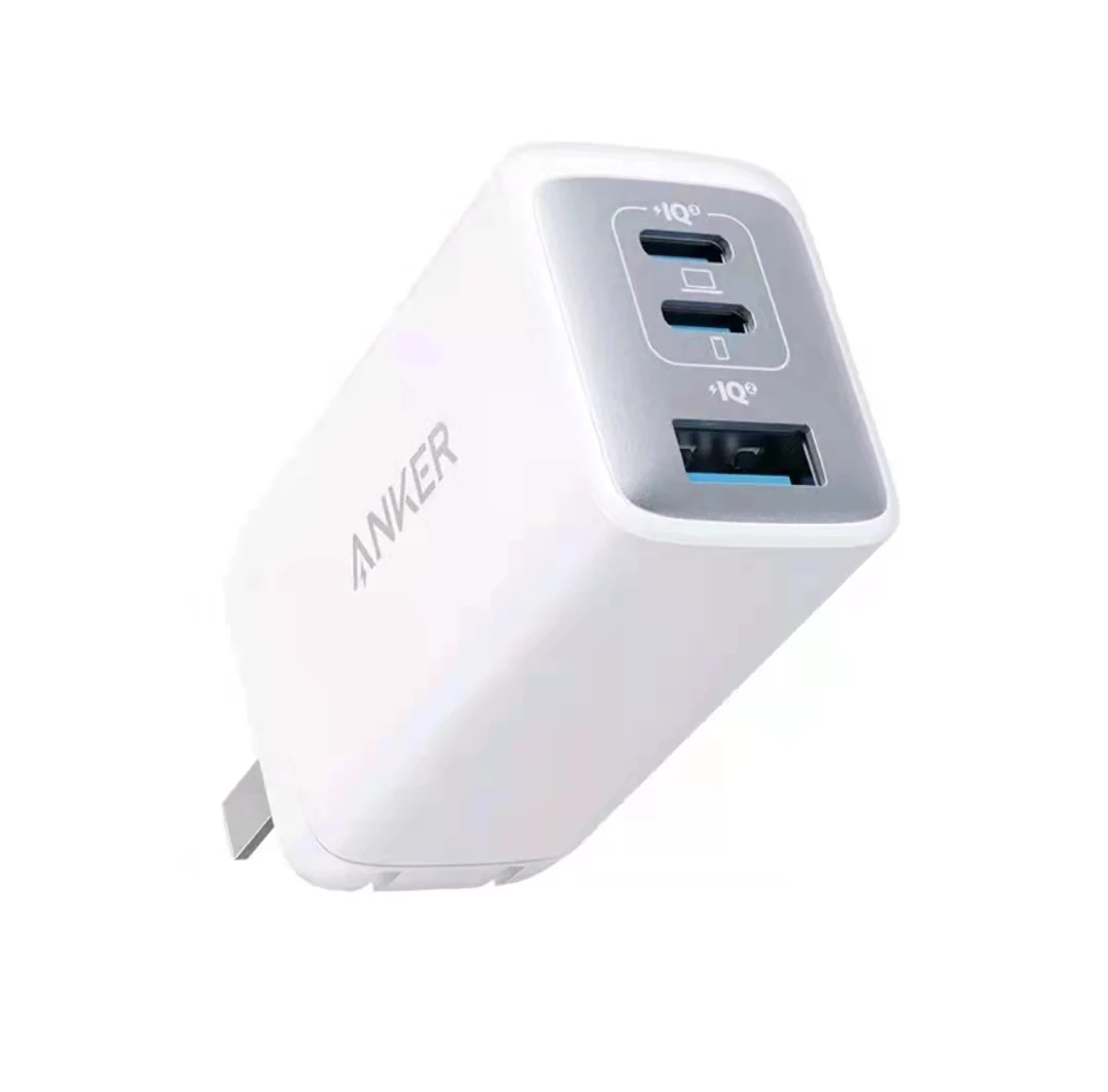 Anker Nano Ii 65W Drie-Poort Lader Gan Snel Opladen Dual USB-C Enl Usb For A Iphone 12/12 Mini/12 Pro Max, pixel 4/3, Ipad (A2667)