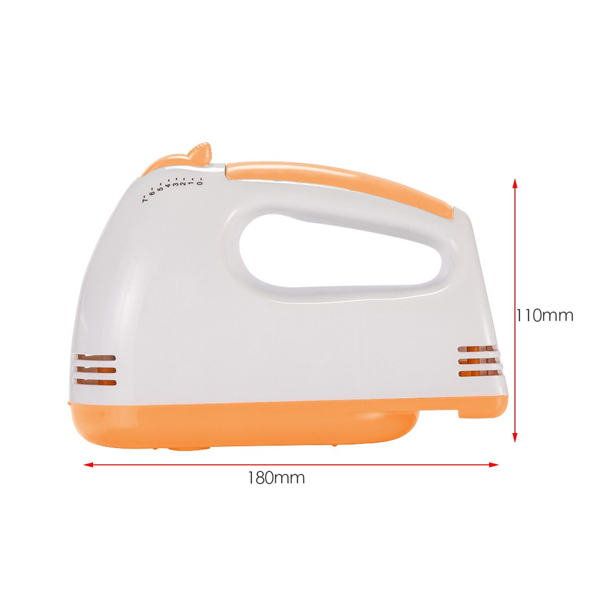 7 Speeds Adjustable Electric Cream Mixer Handheld Food Blender 220V Household Egg Beater Baking Whipping Cream Machine
